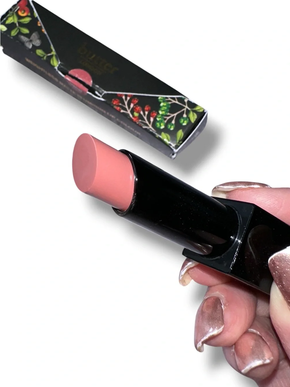 butter LONDON Matte Lipstick THRILLED MATTE PLUMPING LIP COLOR NIB DUSTY PINK